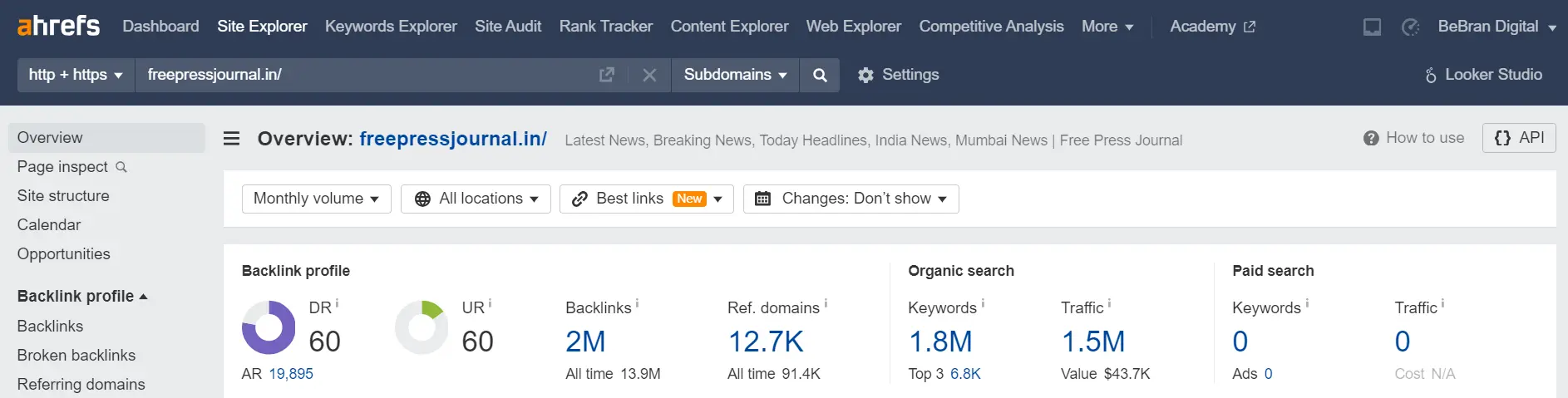 Report - 0 day