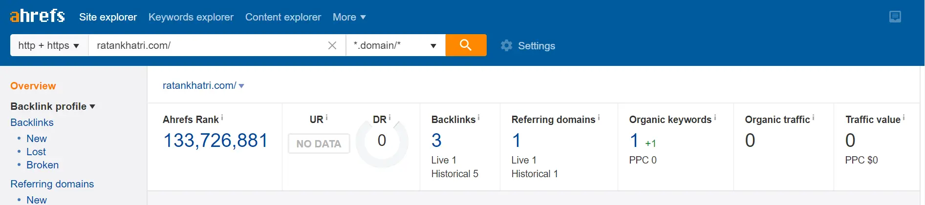 Report - 0 day
