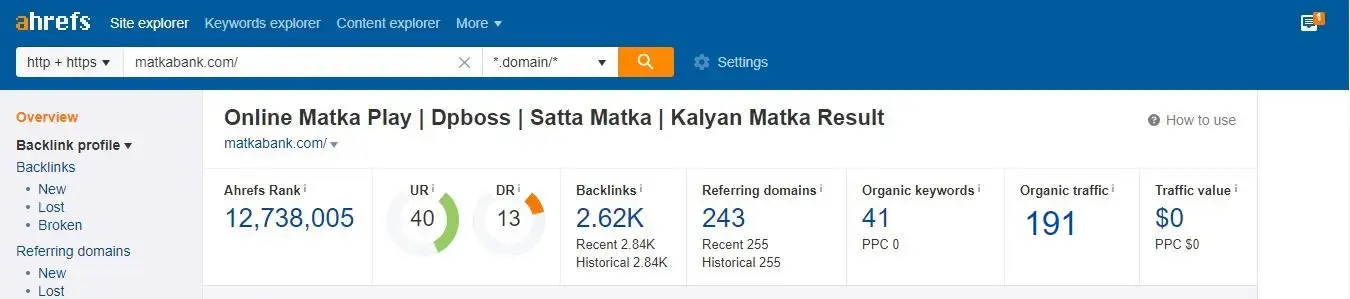 Report - After 6 months