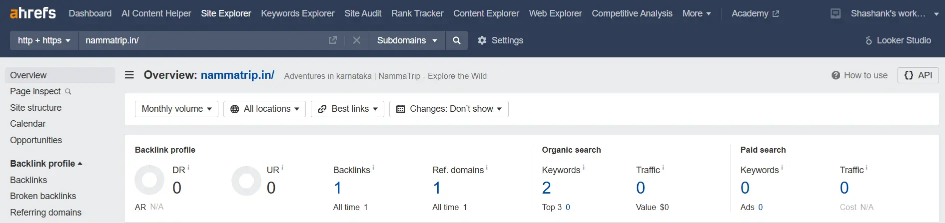 Report - 0 day