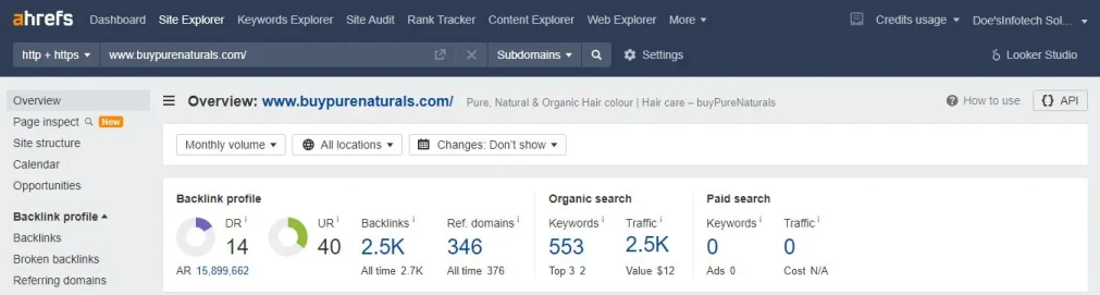 Report - After 3 months