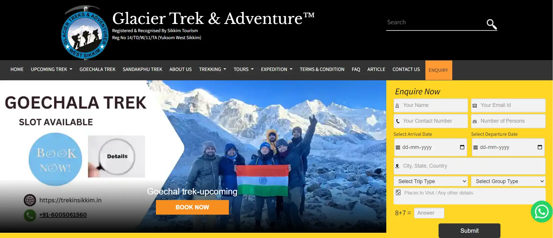 Trek in Sikkim