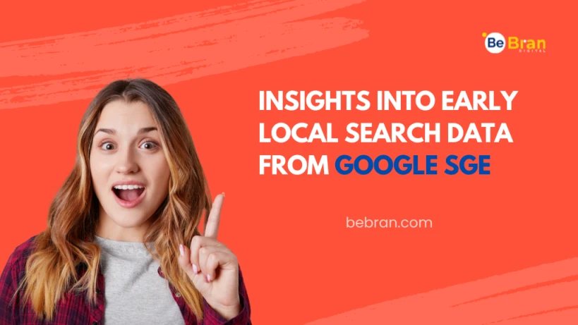 Insights into Early Local Search Data from Google SGE