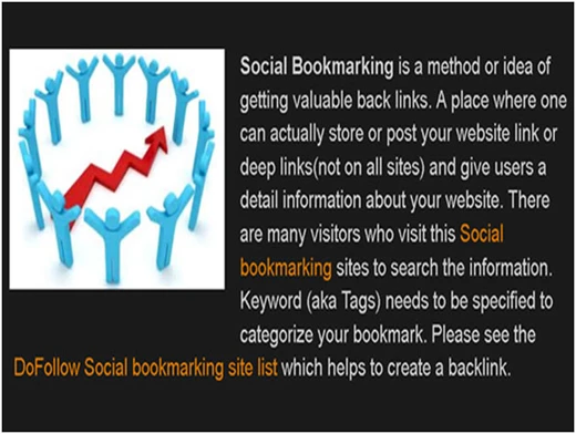 Social Bookmarking Spam