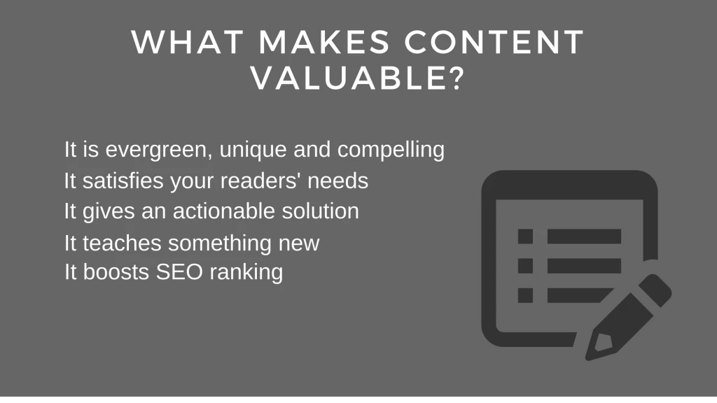 Valuable Content