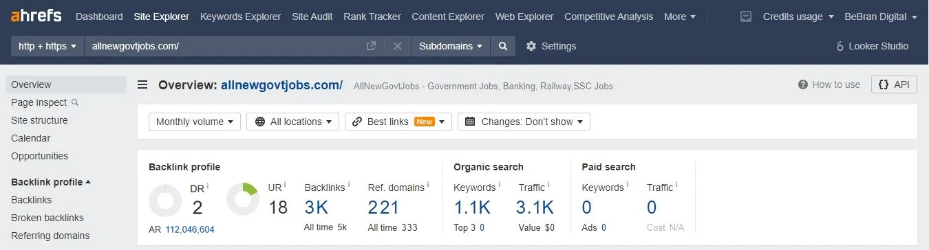 Report - After 3 months