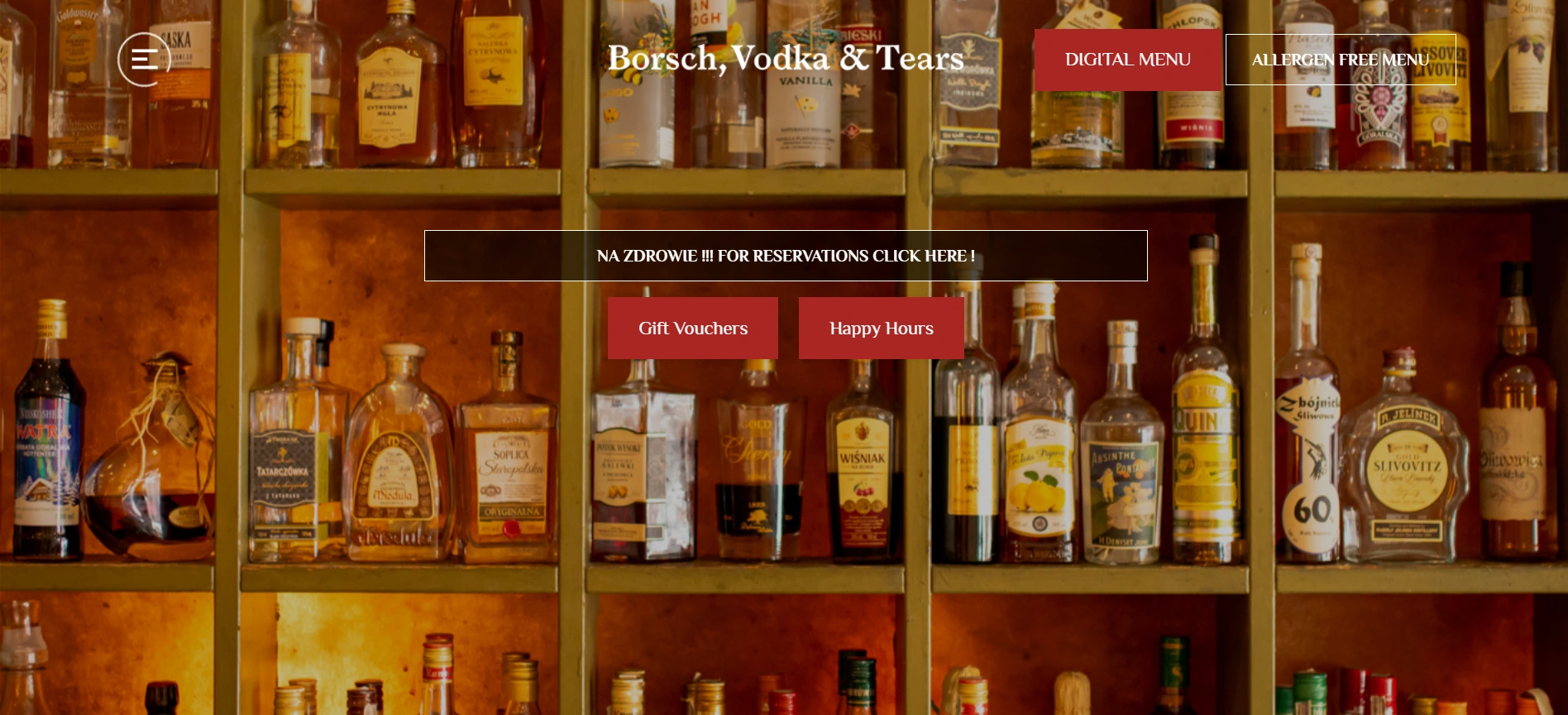 Borsch Vodka and Tears