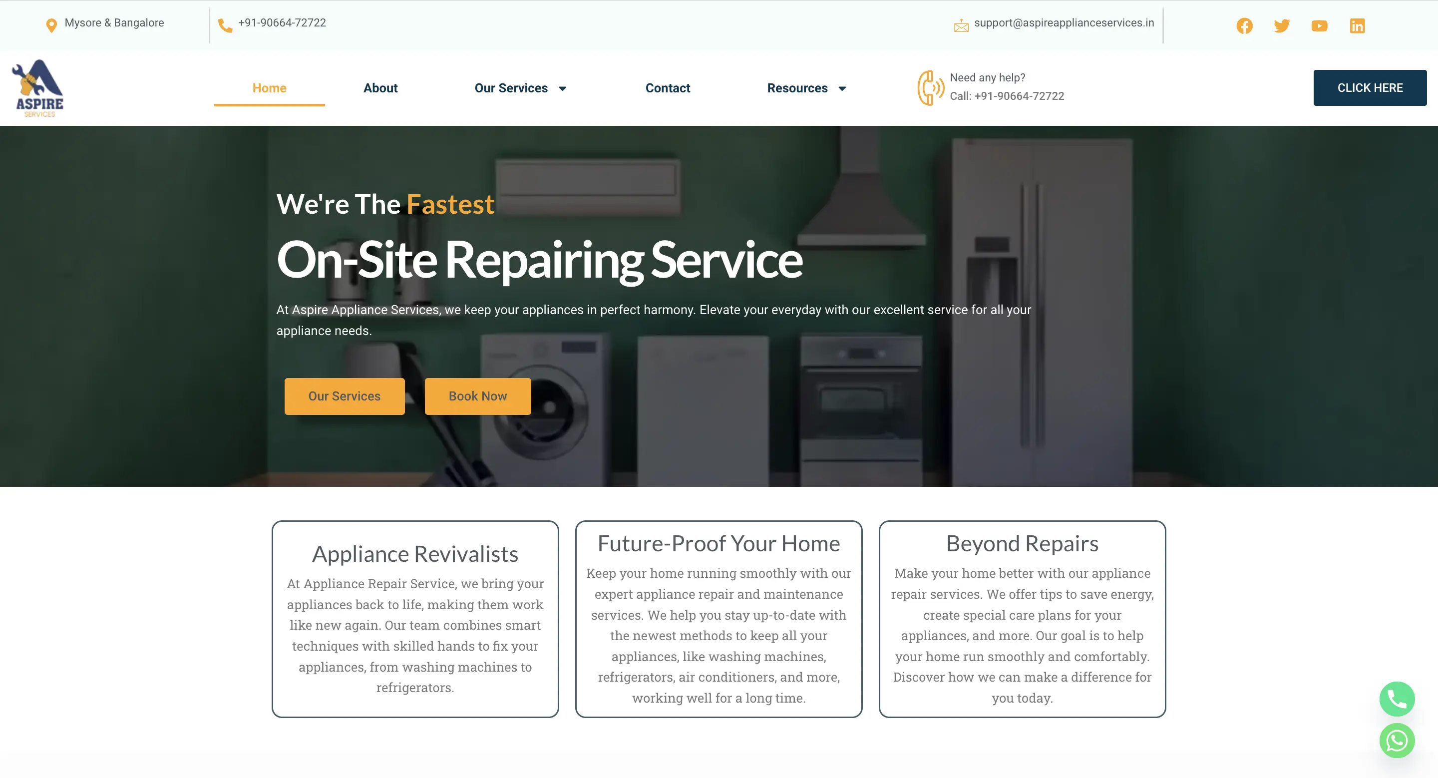 Aspire Appliance Services