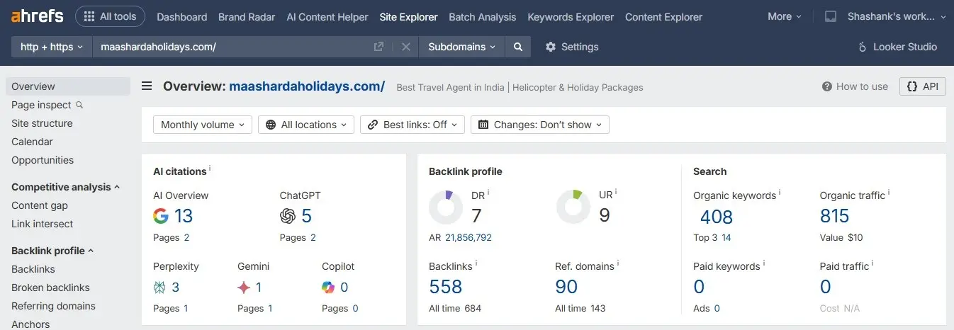Report - After 3 months